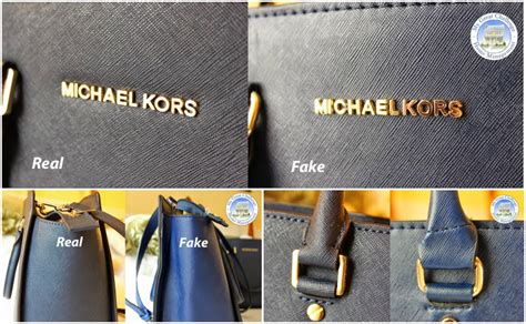 michael kors knockoff vs real|Michael Kors real logo.